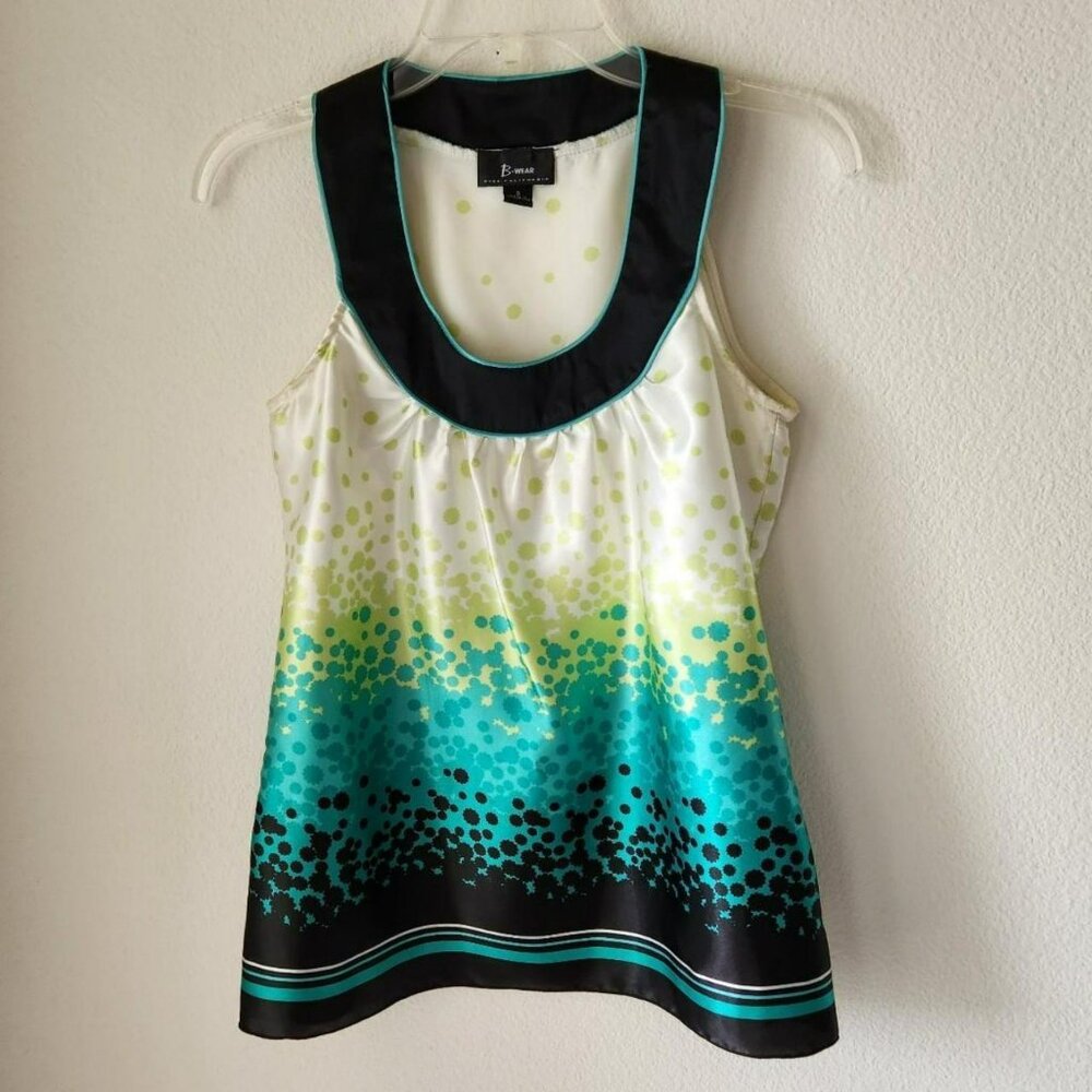 Byer-California multi color top Sz S  vintage y2k fairy business casual
